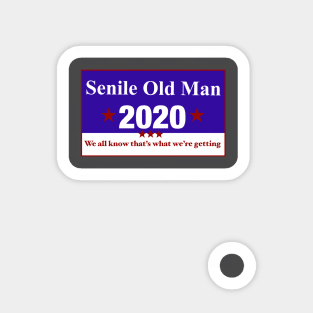 Senile Old Man 2020 Sticker